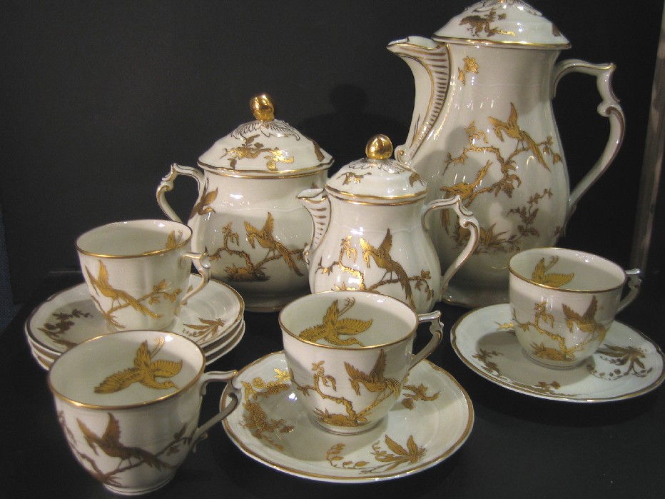 Service à café GDA.limoges Porcelaine Catalogue Cristal de